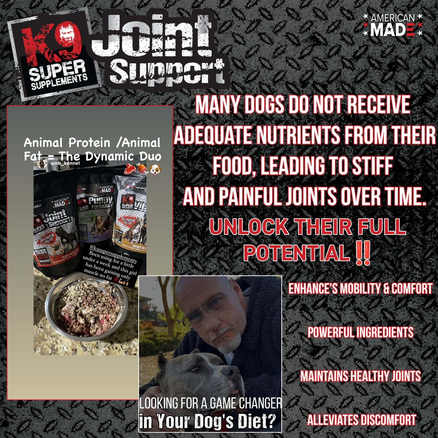 K9 Joint Support - 3 Lbs!