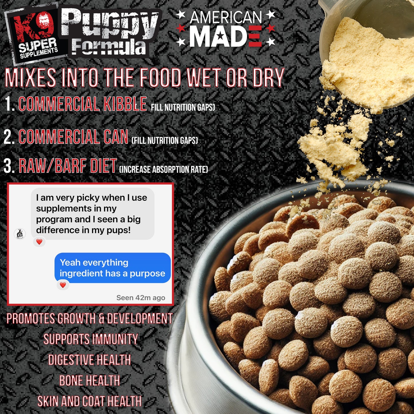 Puppy Formula - 3 Lbs!