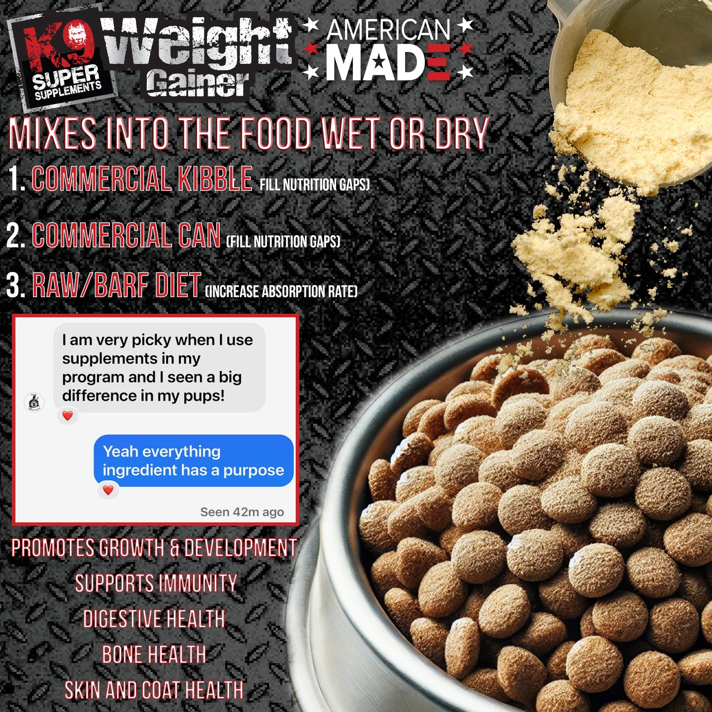 K9 Weight Gainer - 45 Servings