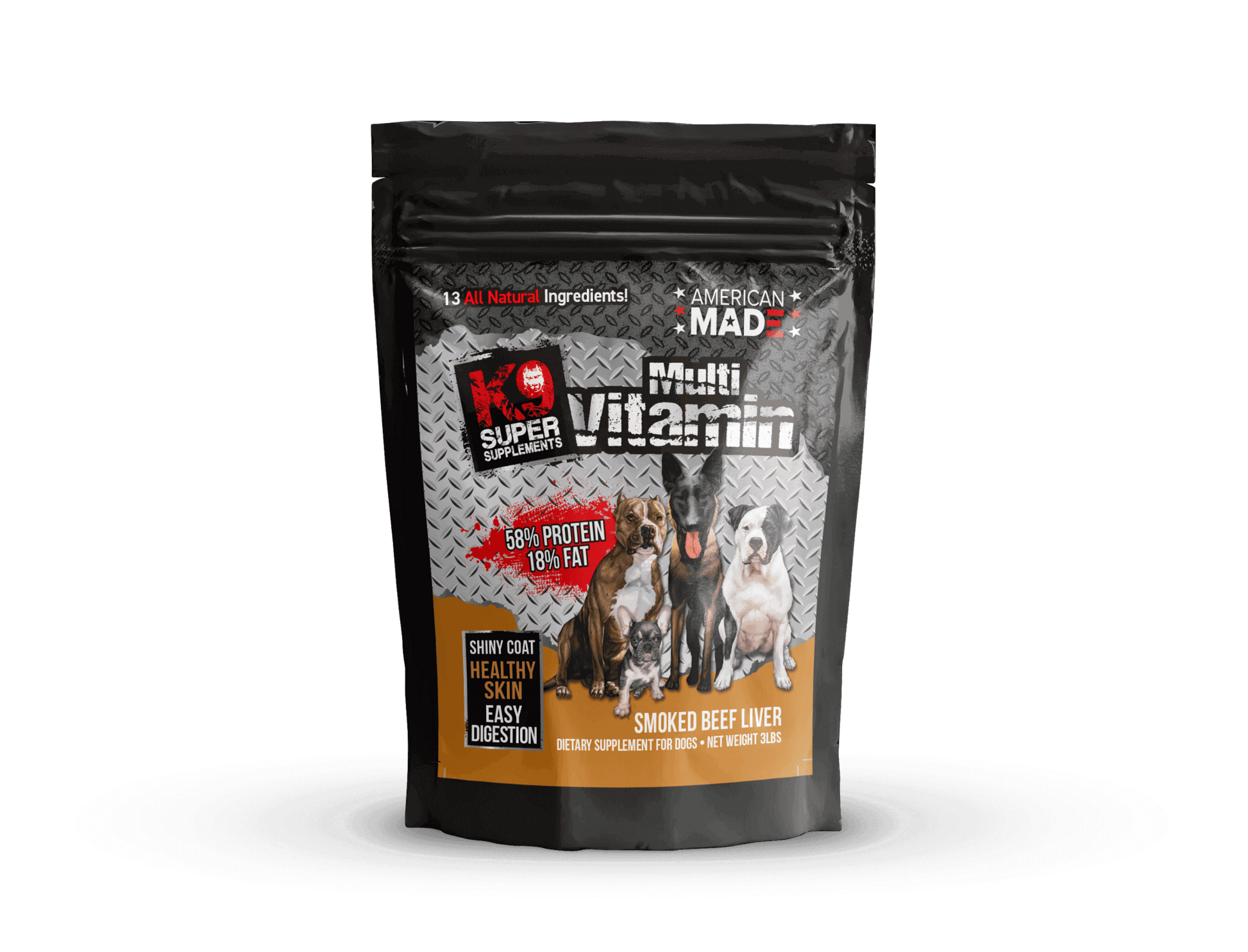 K9 MultiVitamin - 3Lbs! - K9 Super Supplements
