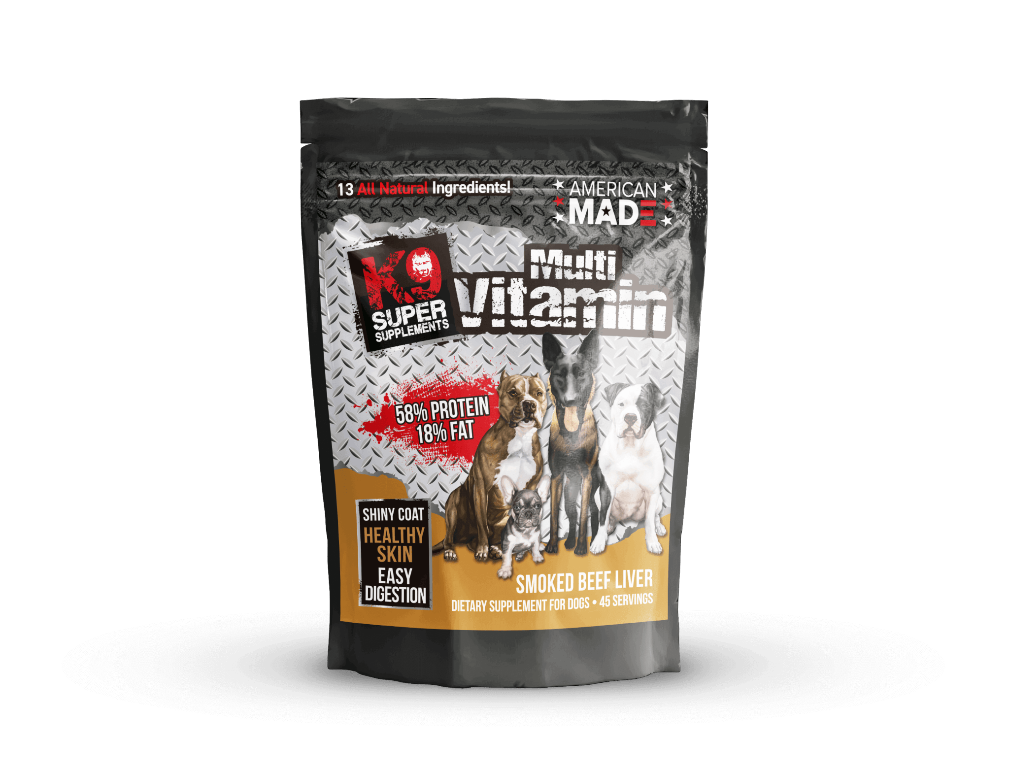 K9 Multivitamin 45 Servings K9 Super Supplements