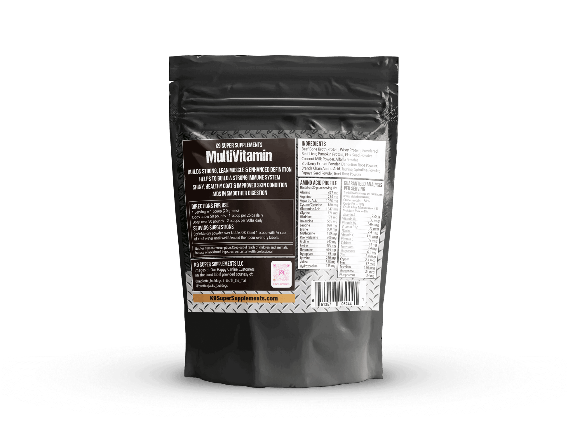 K9 Multivitamin - 45 Servings! - K9 Super Supplements