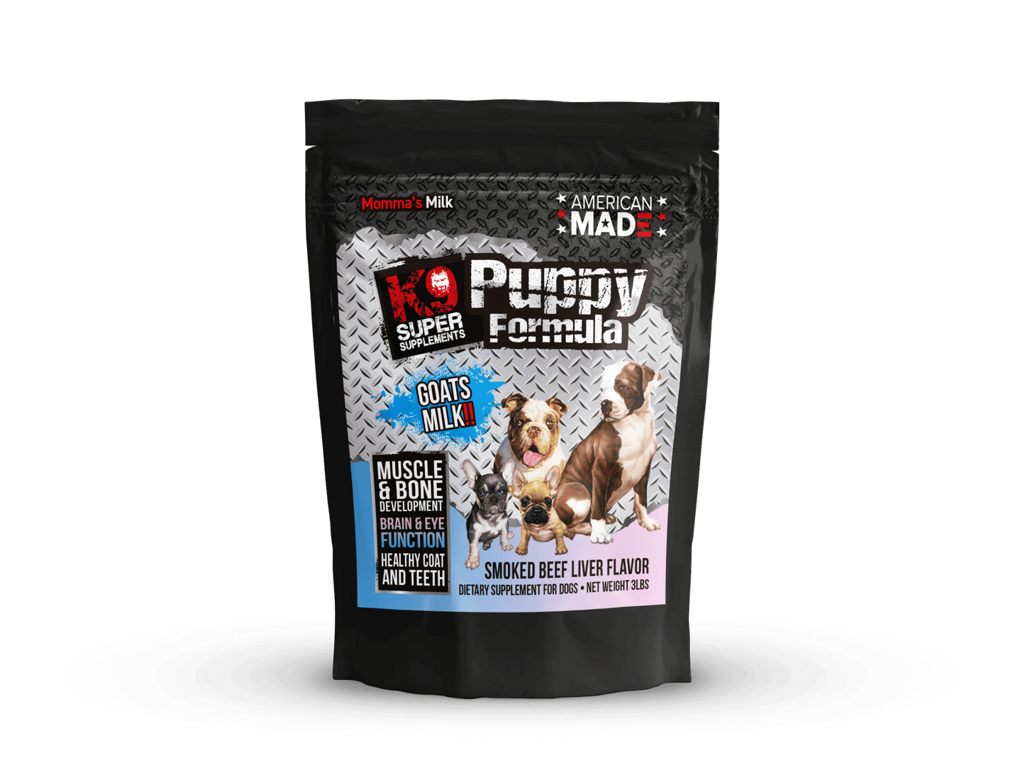Puppy Formula - 3 Lbs! - K9 Super Supplements