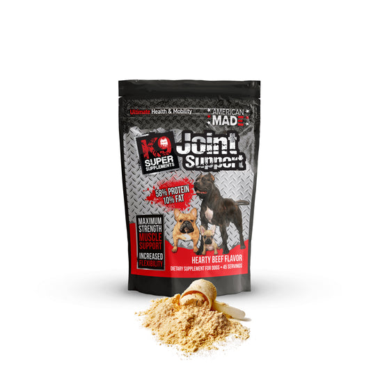 The Benefits of All-Natural Supplements for Your Dog’s Joint Health