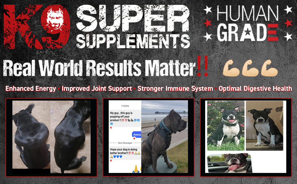 Unleash Your Dog’s Full Potential with K9 Super Supplements