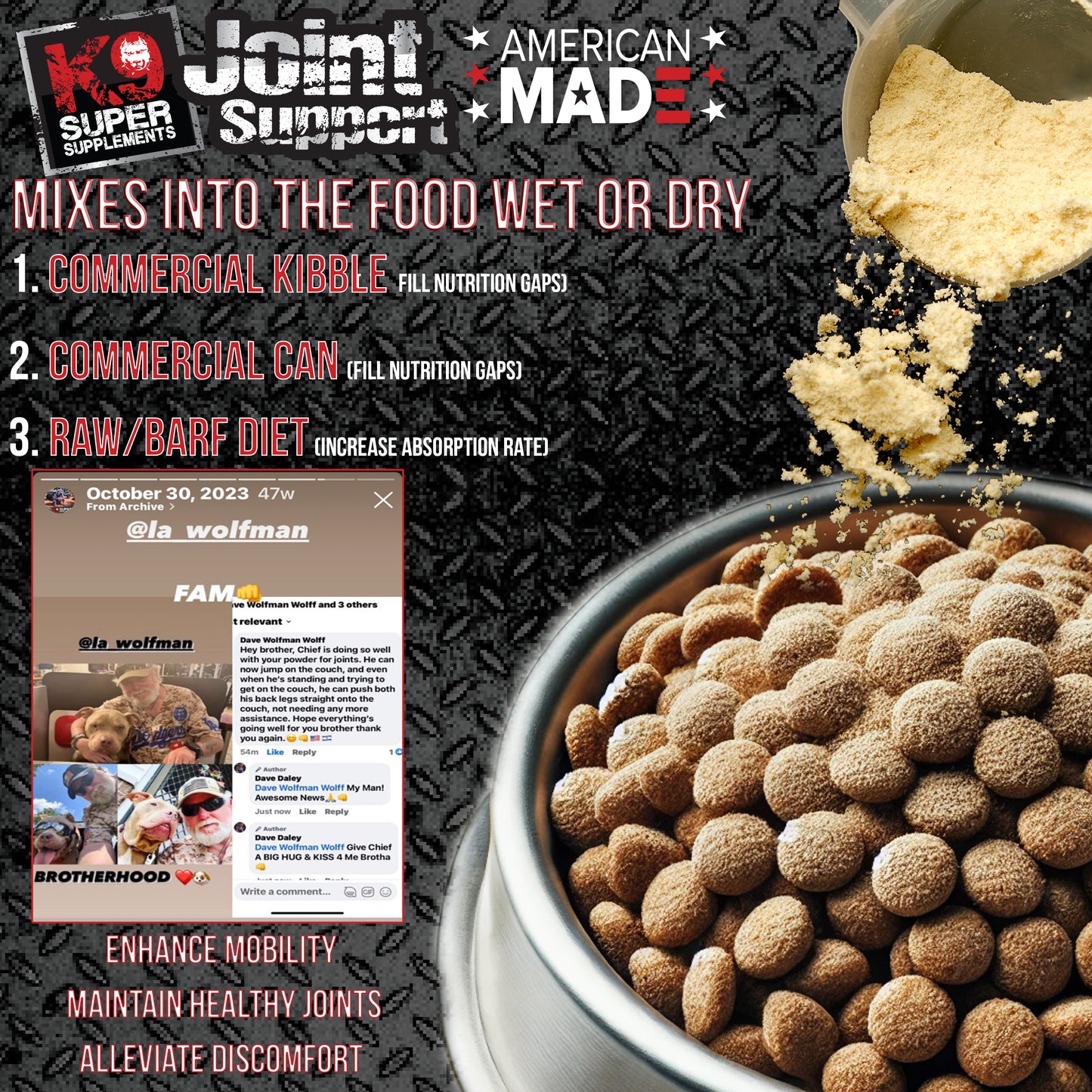 K9 Joint Support - 3 Lbs!
